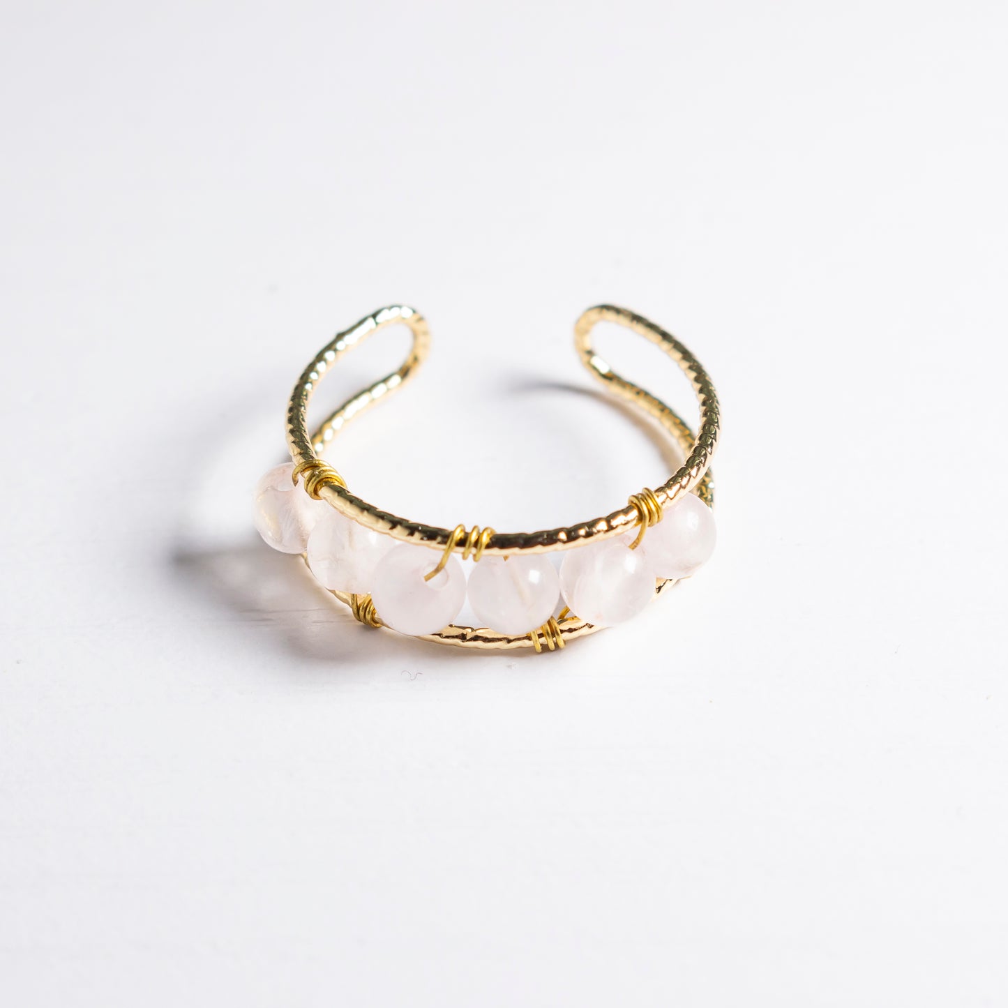 adjustable ring | various crystals