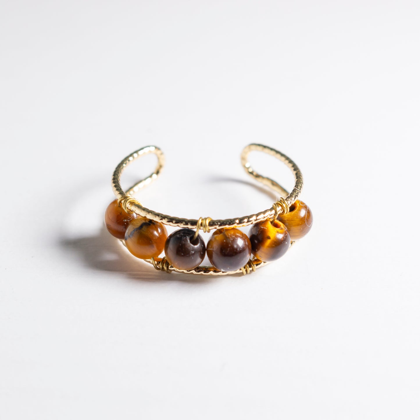 adjustable ring | various crystals