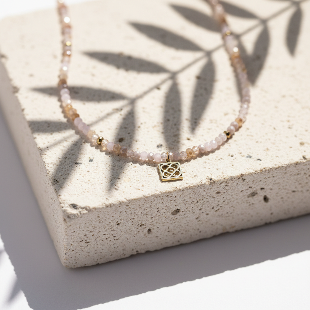 faceted glass beads chocker | various colors